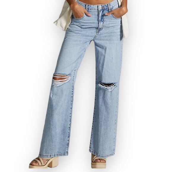 Anthropologie Denim - Anthropologie Pilcro The Joey High-Rise '90s Slouch Straight Jeans